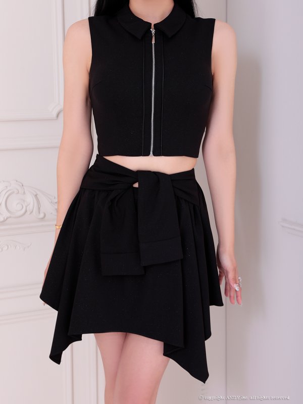 ブラック モデル：天使あさまる　着用サイズ：Sサイズ