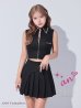 ブラック モデル：如月れい　身長：156cm　着用サイズ：Sサイズ