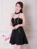 ブラック モデル：ももか　身長：156cm　着用サイズ：Sサイズ