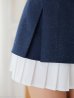 ネイビーｘホワイト　モデル：にじほ　身長：160cm　着用サイズ：Sサイズ