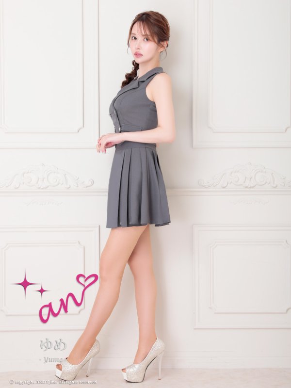 グレー モデル:ゆめ 身長:160cm 着用サイズ:Sサイズ