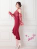 レッド　モデル：まりん　身長：171cm　着用サイズ：Sサイズ