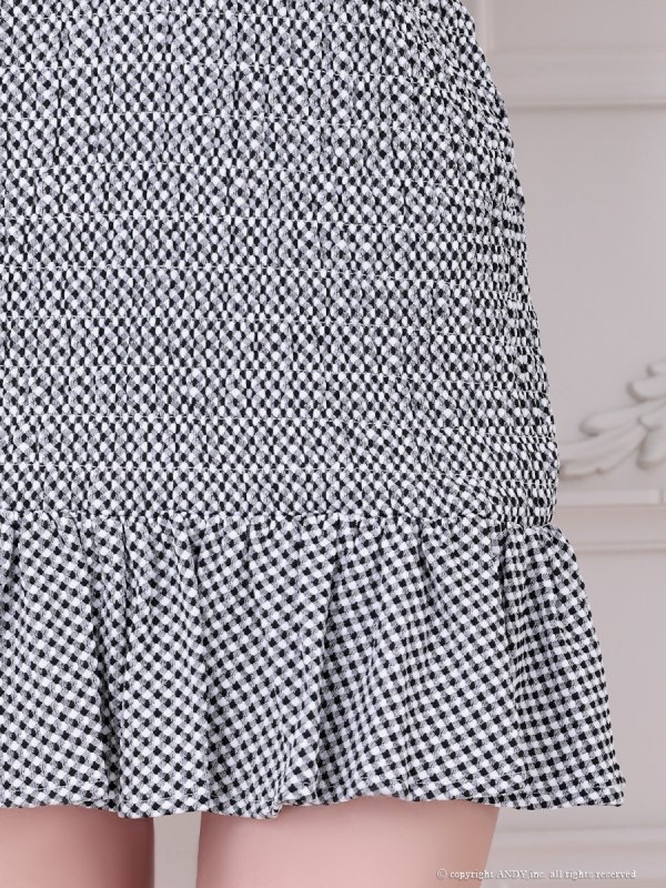 ホワイト×ブラック