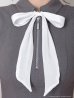 グレーxホワイト モデル：まりん　身長：171cm　着用サイズ：Sサイズ