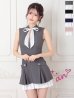 グレーxホワイト モデル：まりん　身長：171cm　着用サイズ：Sサイズ