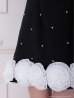 ブラック モデル：まりん　身長：164cm　着用サイズ：Sサイズ