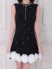 ブラック モデル：まりん　身長：164cm　着用サイズ：Sサイズ