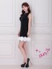 ブラック モデル：まりん　身長：164cm　着用サイズ：Sサイズ