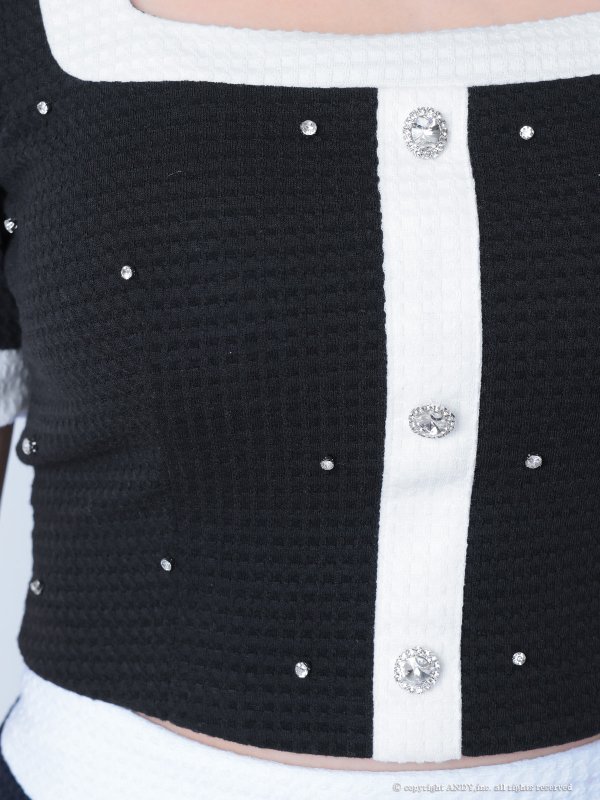 ブラック モデル：もえ　着用サイズ：Sサイズ