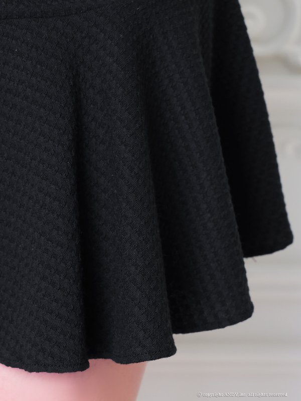 ブラック モデル：もえ　着用サイズ：Sサイズ