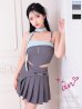 ブルーxグレー モデル：天使あさまる　サイズ：Sサイズ