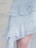 ブルー　モデル：姫乃まゆ　身長：153cm　着用サイズ：Sサイズ