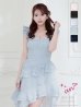 ブルー　モデル：姫乃まゆ　身長：153cm　着用サイズ：Sサイズ
