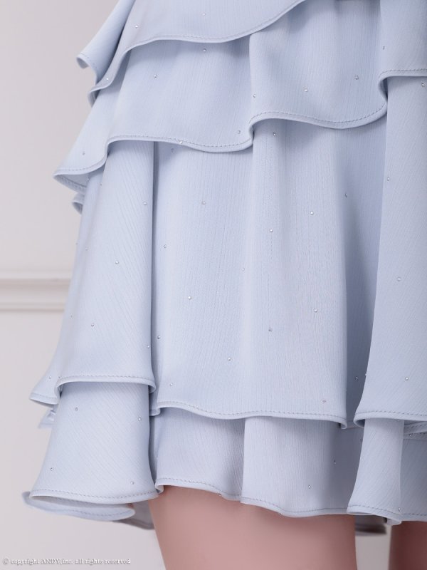 アイスブルー モデル：まりん　身長：164cm　着用サイズ：Sサイズ