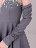 グレー モデル：まりん　身長：164cm　着用サイズ：Sサイズ