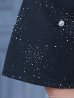 ブラック モデル：りの　身長：157cm　着用サイズ：Sサイズ