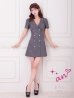 グレー　モデル：まりん　身長：164cm　着用サイズ：Sサイズ