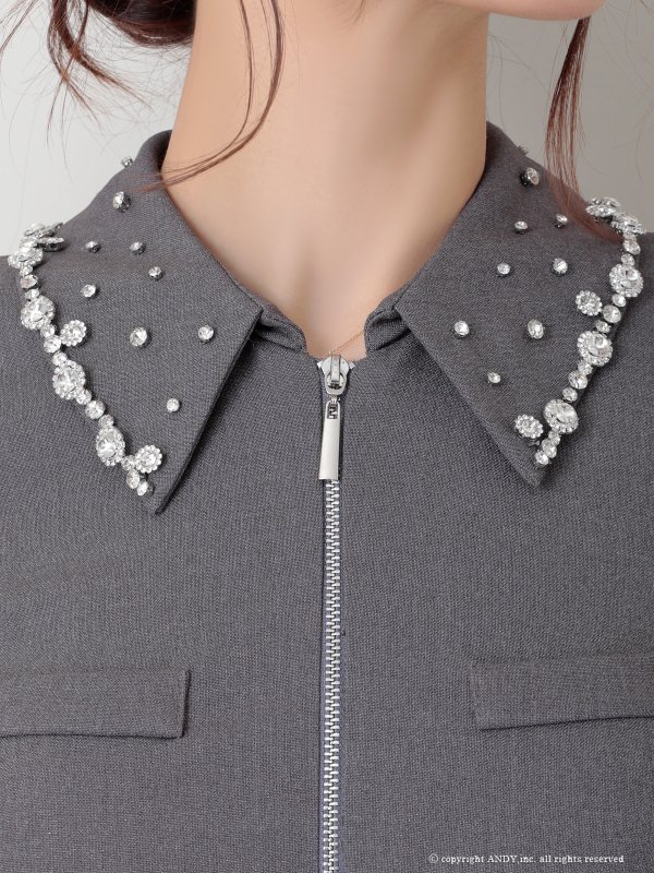 グレー　モデル：まりん　着用サイズ：Sサイズ