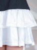 ブラックxホワイト モデル：るり　身長：165cm　着用サイズ：Sサイズ