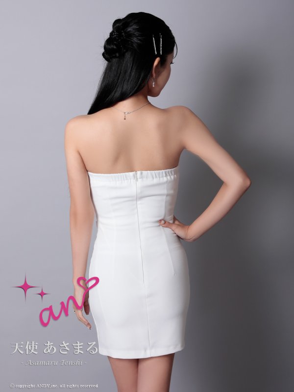 ホワイト モデル：天使あさまる　着用サイズ：Sサイズ