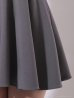 グレー　モデル：るり　身長：165cm　着用サイズ：Sサイズ