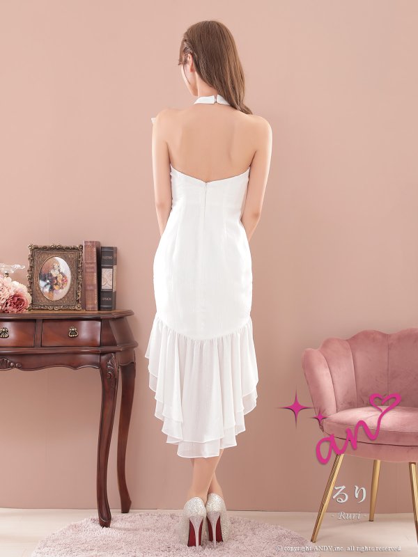 ホワイト モデル:るり 身長:165cm 着用サイズ:Sサイズ