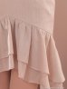 ベージュ　モデル：るり　身長：165cm　着用サイズ：Sサイズ