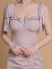 ベージュ モデル：まりん　着用サイズ：Sサイズ