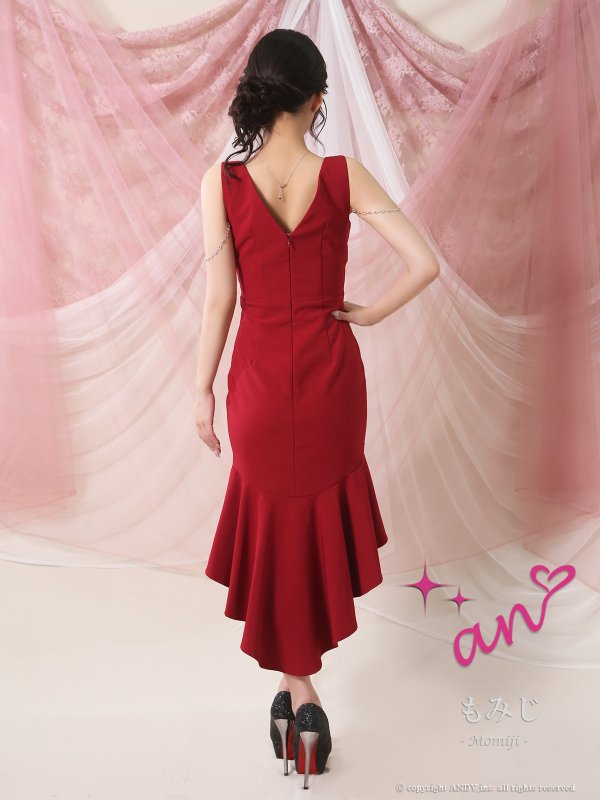 ワインレッド　モデル：もみじ　着用サイズ：Sサイズ