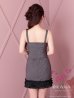 グレーxブラック　モデル：愛咲ななみ　着用サイズ：Sサイズ