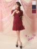 ワインレッド モデル：ゆゆ　着用サイズ：Sサイズ