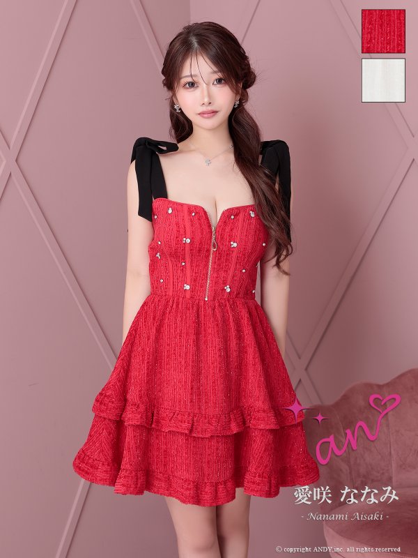 ブラックxレッド モデル:愛咲ななみ 着用サイズ:Sサイズ