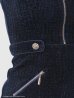 ネイビー モデル：如月れい　身長：156cm　着用サイズ：Sサイズ