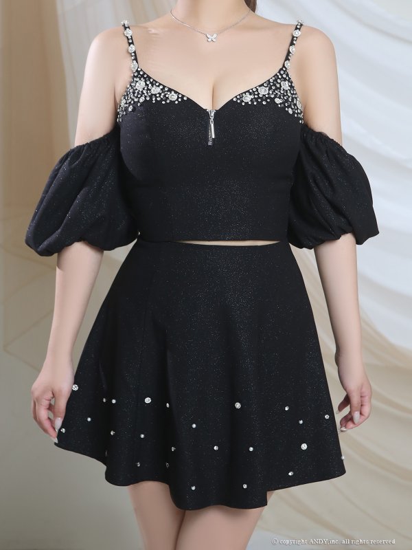 ブラック モデル：さき　着用サイズ：Sサイズ