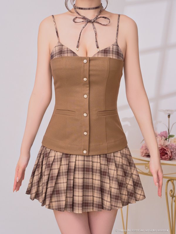 ブラウン　モデル：まりん　着用サイズ：Sサイズ