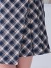 画像21: XSサイズあり【an/アン】チェック柄/ ショルダーバックル/ フロントジップ/ ノースリーブ/ ハイウエスト切替/ プリーツ/ フレア/ ミニドレス/ キャバドレス[OF05]
