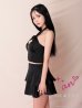 ブラック　モデル：天使あさまる　着用サイズ：Sサイズ