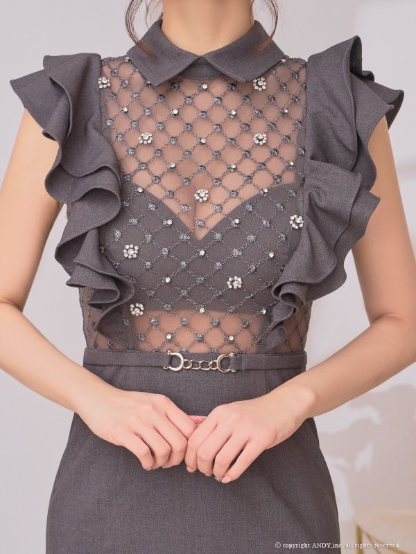 グレー モデル：まりん　着用サイズ：Sサイズ