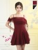 ワインレッド モデル:せいは 身長:161cm 着用サイズ:Sサイズ