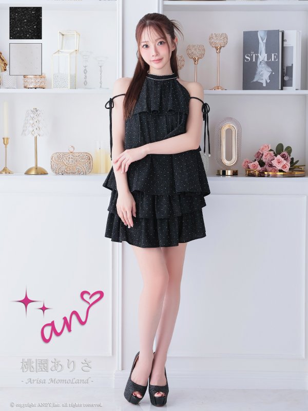 ブラック　モデル：桃園ありさ サイズ：Sサイズ