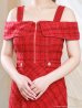 レッド モデル：さき　着用サイズ：Sサイズ