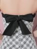 ブラックチェック　モデル：桜咲乃愛　身長：164cm　着用サイズ：Sサイズ