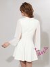 アイボリー　モデル：るりぴ　身長：165cm　着用サイズ：Sサイズ
