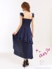 ネイビー　モデル：るりぴ　身長：165cm　着用サイズ：Sサイズ