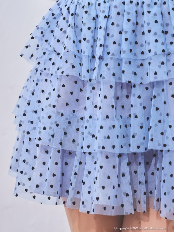 ブルー　モデル：如月れい　身長：156cm　着用サイズ：Sサイズ