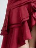 ワインレッド　モデル：ゆな　着用サイズ：Sサイズ