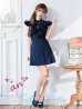 ネイビー　モデル：ひより　身長：152cm　着用サイズ：Sサイズ