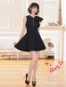 ブラック モデル：南柚子　身長：163cm　着用サイズ：Sサイズ