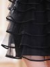 ブラック　モデル：南柚子　身長：163cm　着用サイズ：Sサイズ