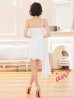 ホワイト モデル：南柚子　身長：163cm　着用サイズ：Sサイズ